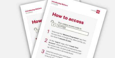 How to Access WeCare